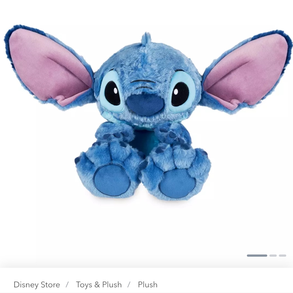 Disney Big Feet Stitch Plush 11 inch